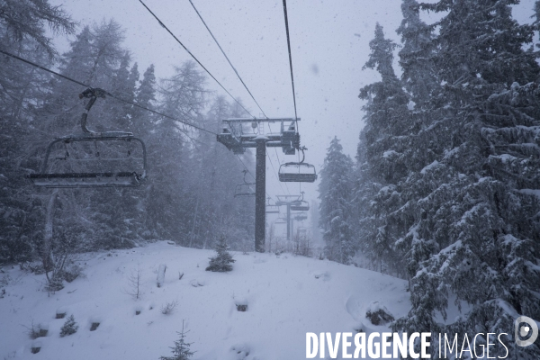 La neige arrive (enfin) dans les Alpes