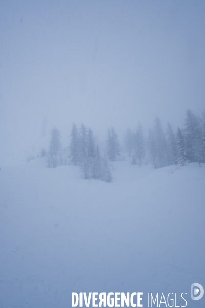 La neige arrive (enfin) dans les Alpes