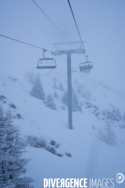 La neige arrive (enfin) dans les Alpes