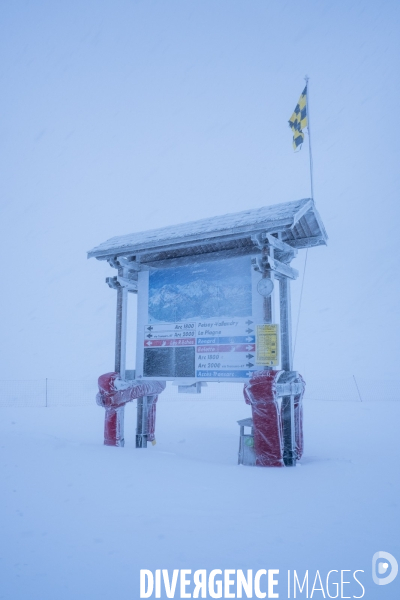 La neige arrive (enfin) dans les Alpes