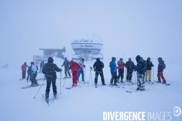 La neige arrive (enfin) dans les Alpes