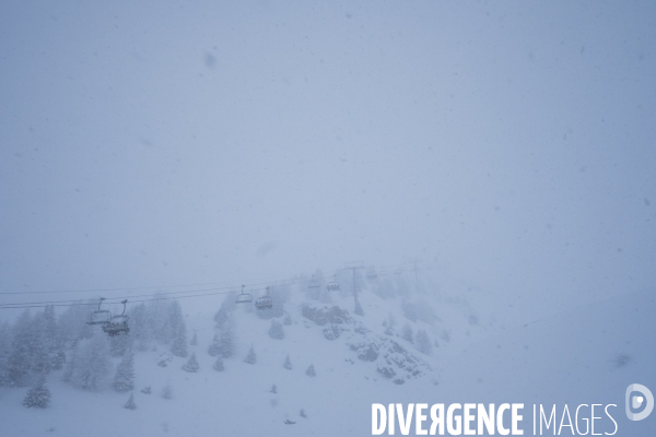 La neige arrive (enfin) dans les Alpes