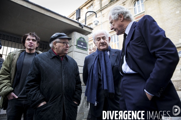 François FILLON visite le Mémorial de la Shoah à Paris