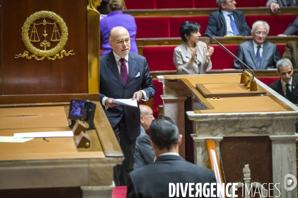 Bernard Cazeneuve : discours de politique générale à l Assemblée nationale