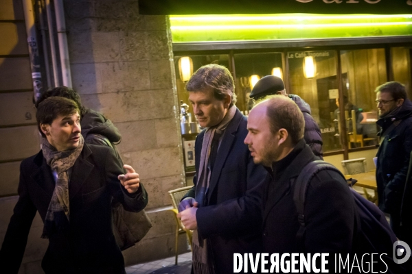 Arnaud Montebourg en campagne à Bordeaux