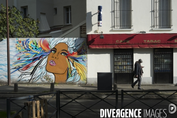 Scènes de rue à Montreuil