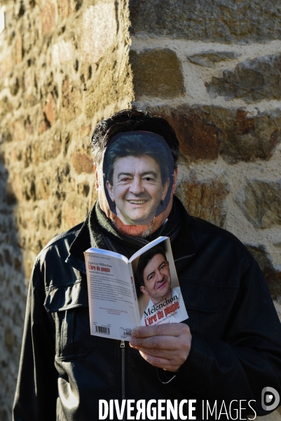 Manuel Valls à Lamballe. Campagne des Primaires citoyennes.