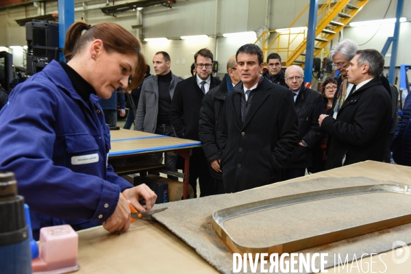 Manuel Valls à Lamballe. Campagne des Primaires citoyennes.