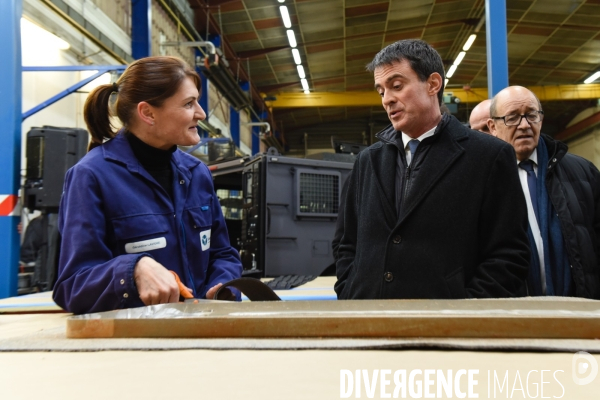 Manuel Valls à Lamballe. Campagne des Primaires citoyennes.