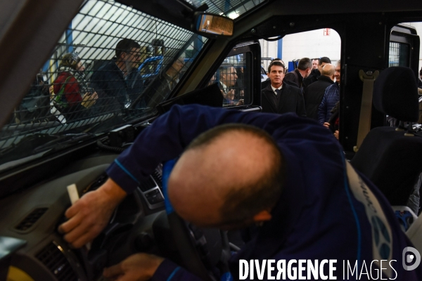 Manuel Valls à Lamballe. Campagne des Primaires citoyennes.