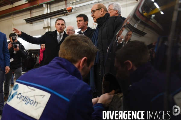 Manuel Valls à Lamballe. Campagne des Primaires citoyennes.