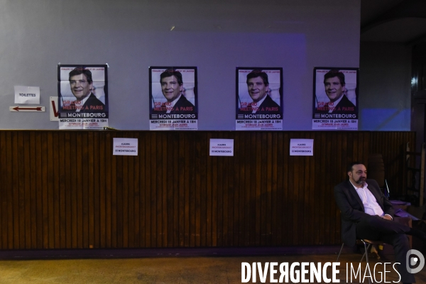 Réunion publique d Arnaud Montebourg à Paris