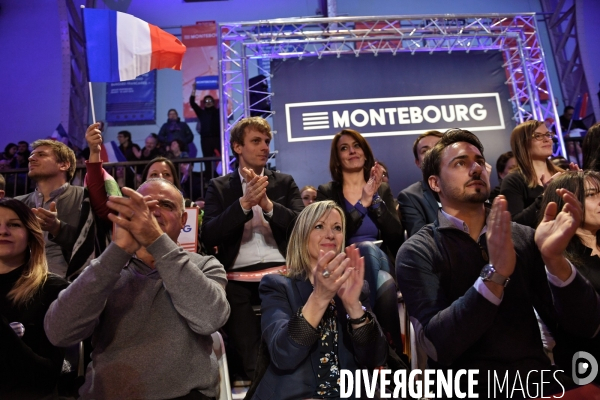 Meeting d Arnaud Montebourg à Paris