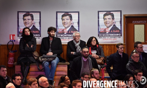 Meeting d Arnaud Montebourg à Paris