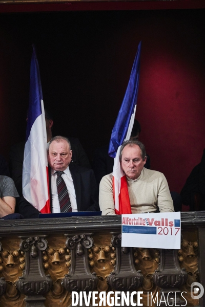 Meeting Manuel Valls primaire PS 21 janvier 2017