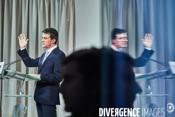 Meeting Manuel Valls primaire PS 21 janvier 2017