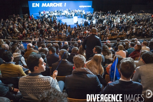 Emmanuel MACRON au Zenith de Lille