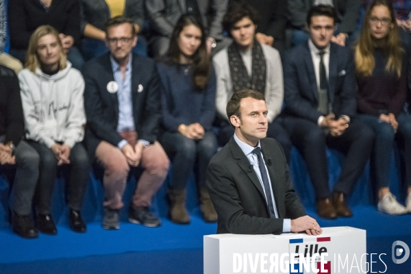 Emmanuel MACRON au Zenith de Lille