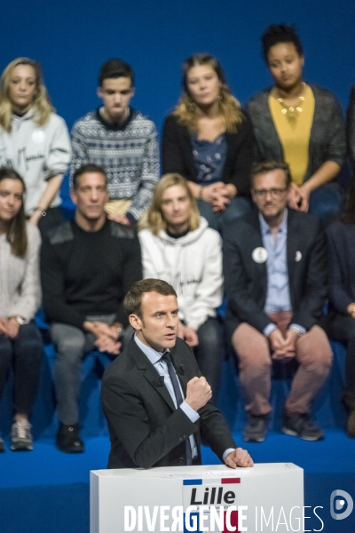 Emmanuel MACRON au Zenith de Lille