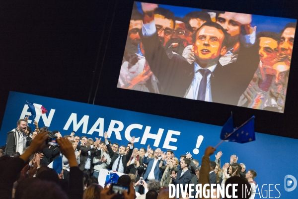 Emmanuel MACRON au Zenith de Lille
