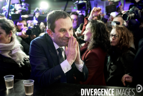 Victoire de Benoit Hamon premier tour primaire Belle Alliance