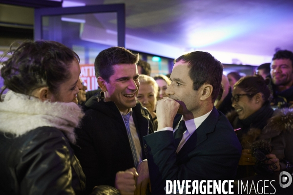 Victoire de Benoit Hamon premier tour primaire Belle Alliance