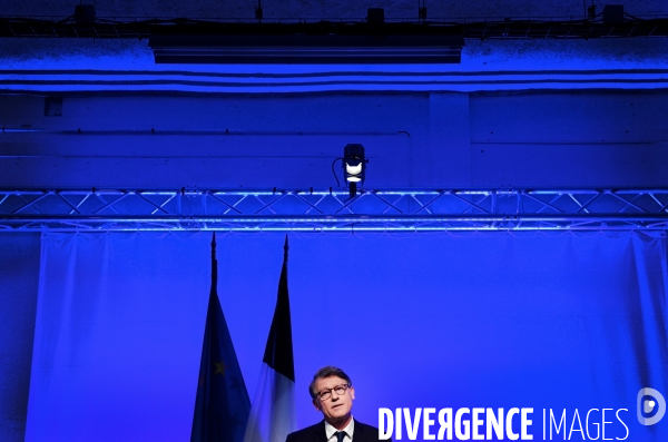 Vincent Peillon / Soirée électorale du premier tour de la primaire citoyenne
