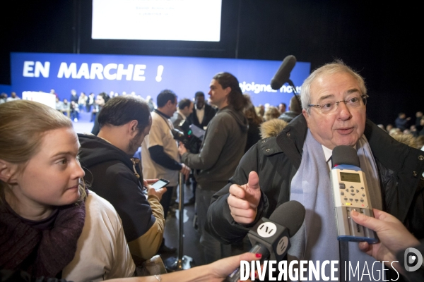 Emmanuel Macron en meeting à Lille