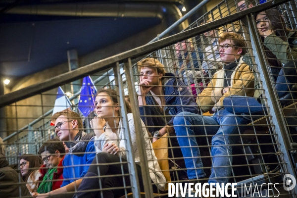 Emmanuel Macron en meeting à Lille