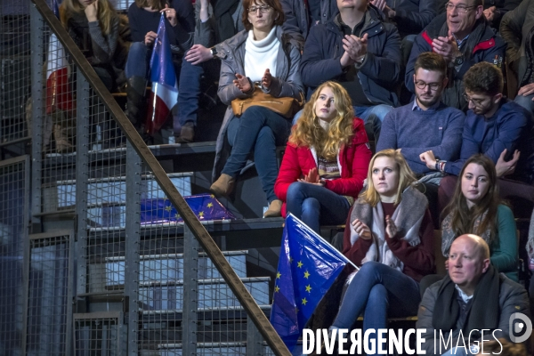 Emmanuel Macron en meeting à Lille