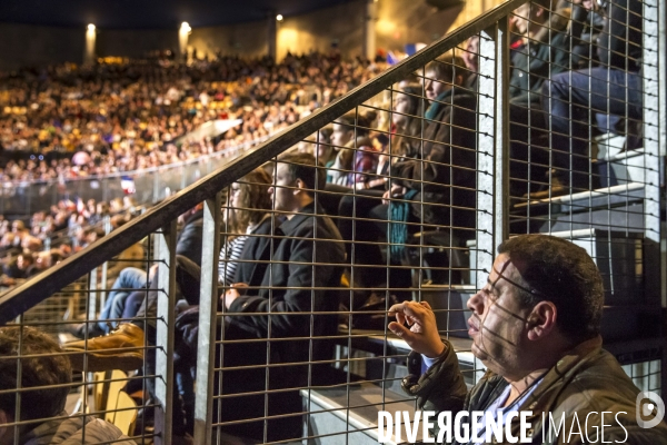 Emmanuel Macron en meeting à Lille