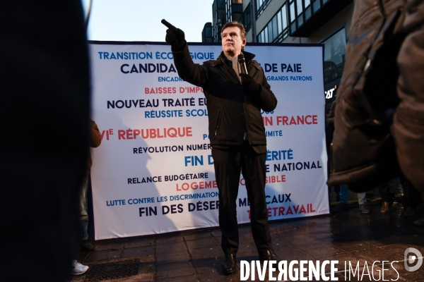 Arnaud Montebourg à Lille