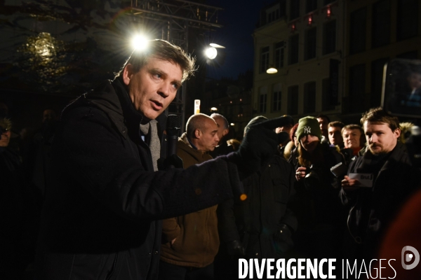 Arnaud Montebourg à Lille