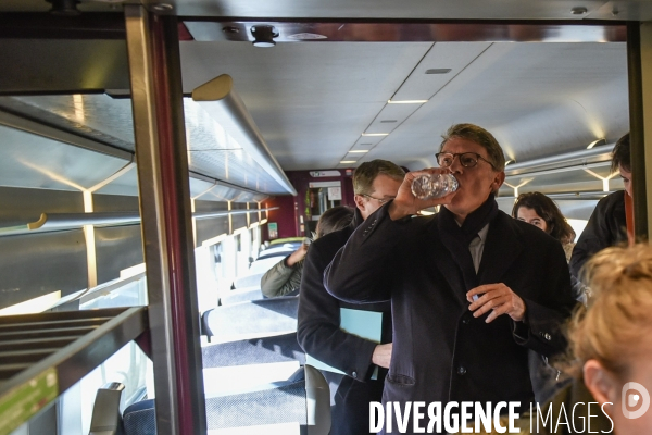 Vincent Peillon à Tours. Campagne pour les Primaires citoyennes.
