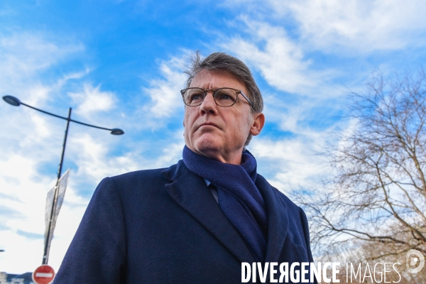 Vincent Peillon à Tours. Campagne pour les Primaires citoyennes.