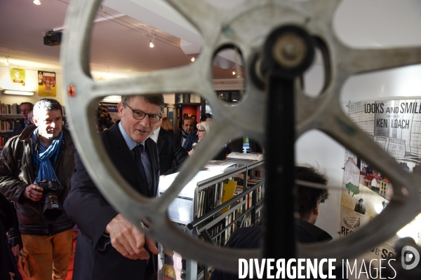 Vincent Peillon à Tours. Campagne pour les Primaires citoyennes.