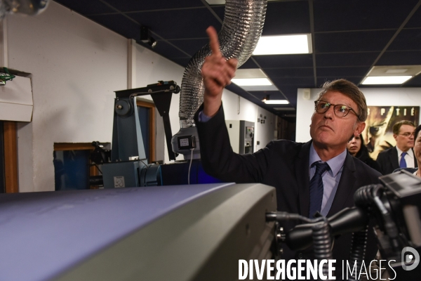 Vincent Peillon à Tours. Campagne pour les Primaires citoyennes.