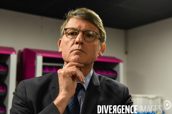 Vincent Peillon à Tours. Campagne pour les Primaires citoyennes.