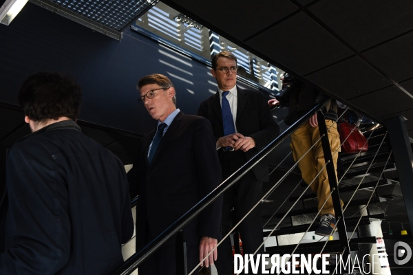 Vincent Peillon à Tours. Campagne pour les Primaires citoyennes.