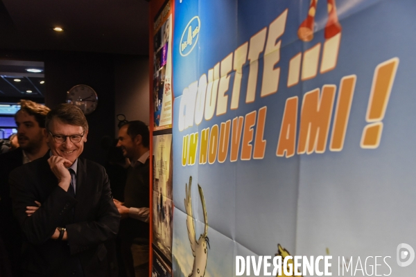 Vincent Peillon à Tours. Campagne pour les Primaires citoyennes.