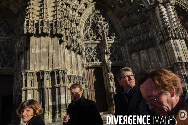 Vincent Peillon à Tours. Campagne pour les Primaires citoyennes.