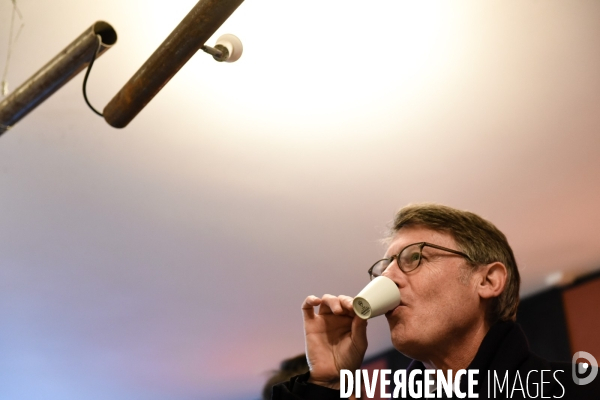 Vincent Peillon à Tours. Campagne pour les Primaires citoyennes.
