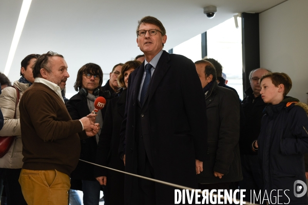 Vincent Peillon à Tours. Campagne pour les Primaires citoyennes.