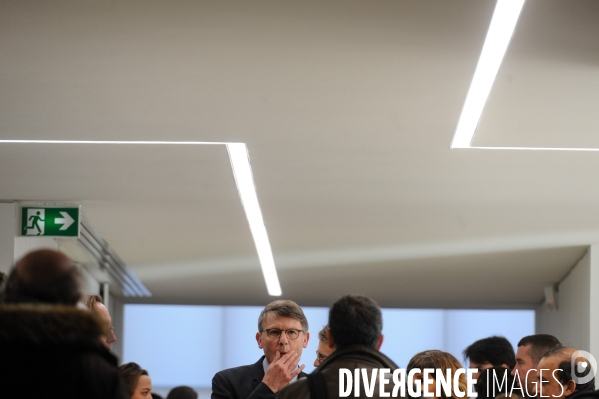 Vincent Peillon à Tours. Campagne pour les Primaires citoyennes.