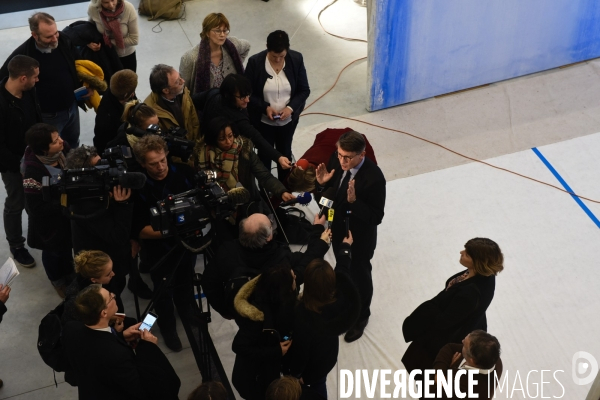 Vincent Peillon à Tours. Campagne pour les Primaires citoyennes.
