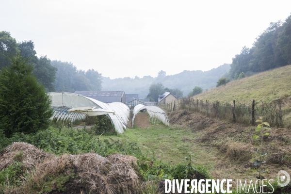 La ferme de Moyembrie, dans l Ainse, sas de réinsertion pour des détenus en fin de peine