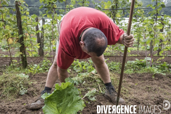 La ferme de Moyembrie, dans l Ainse, sas de réinsertion pour des détenus en fin de peine