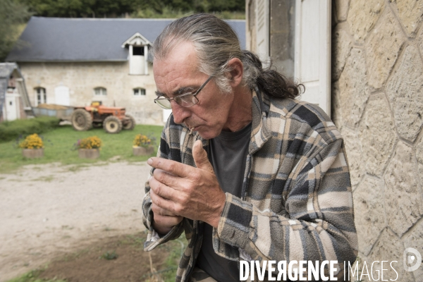 La ferme de Moyembrie, dans l Ainse, sas de réinsertion pour des détenus en fin de peine
