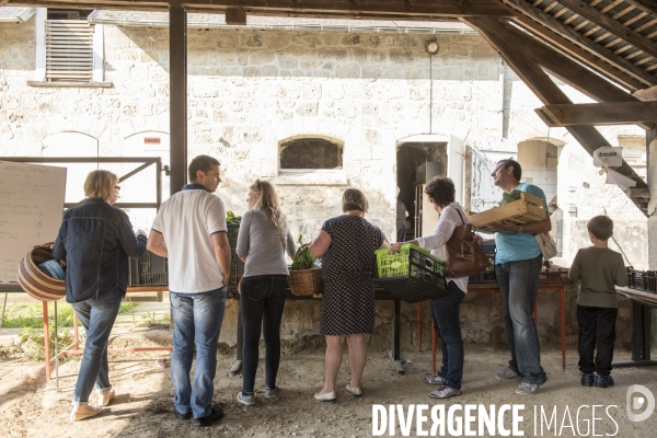 La ferme de Moyembrie, dans l Ainse, sas de réinsertion pour des détenus en fin de peine