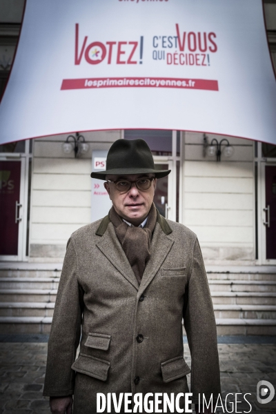 Vote pour la primaire à Solferino.